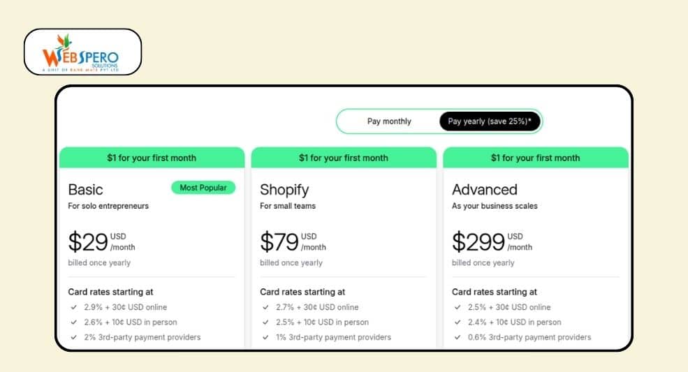 Shopify Payment Processing Fees